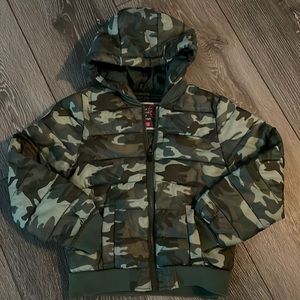 Girls Justice puffer jacket